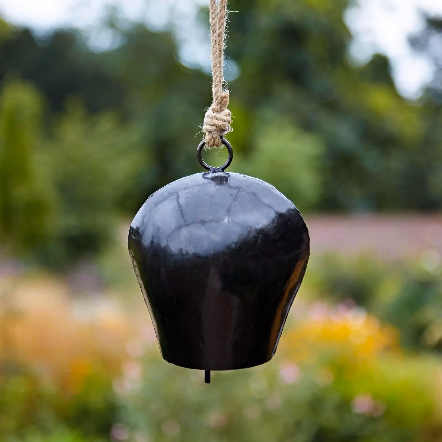 Paper High Large Black Iron Cow Bell – 2