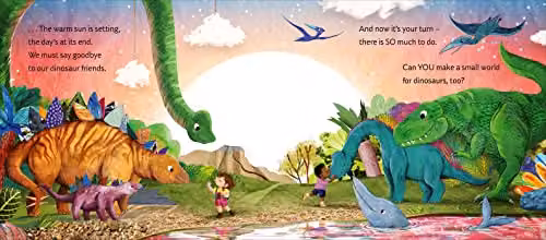 My Small World: Dinosaurs by Simon & Schuster, Multicolour Paper Book – 3