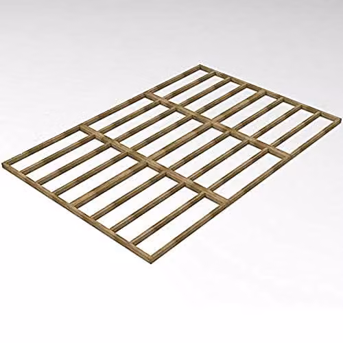 Forest Garden Brown Wooden Shed Base