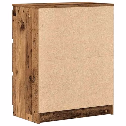 vidaXL Modern Sideboard in Old Wood Brown, W/D/H: 60 x 35 x 76 cm – 6