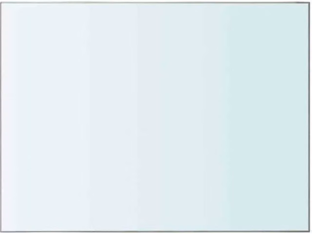 Berkfield Home Clear Glass Shelf Panel W: 40 cm, D: 30 cm, H: 30 cm