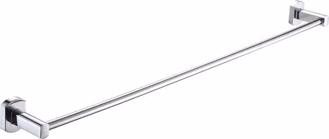 Showerdrape Admiralty Chrome Stainless Steel Wall Mounted Towel Rail in Silver, W: 60.0 cm, D: 7.0 cm, H: 6.0 cm