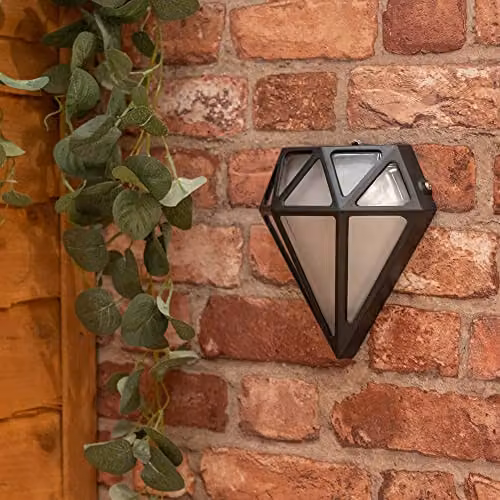 MiniSun ValueLights Modern Black Metal LED Wall Light Fitting IP65 for Indoor and Outdoor Use – 4