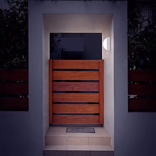 Netlighting FORLIGHT Noa LED Outdoor Wall Light Grey IP44