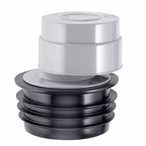 McAlpine VP50P Ventapipe 50 Air Admittance Valve in White with Dual-Fit Synthetic Rubber Seal – 3