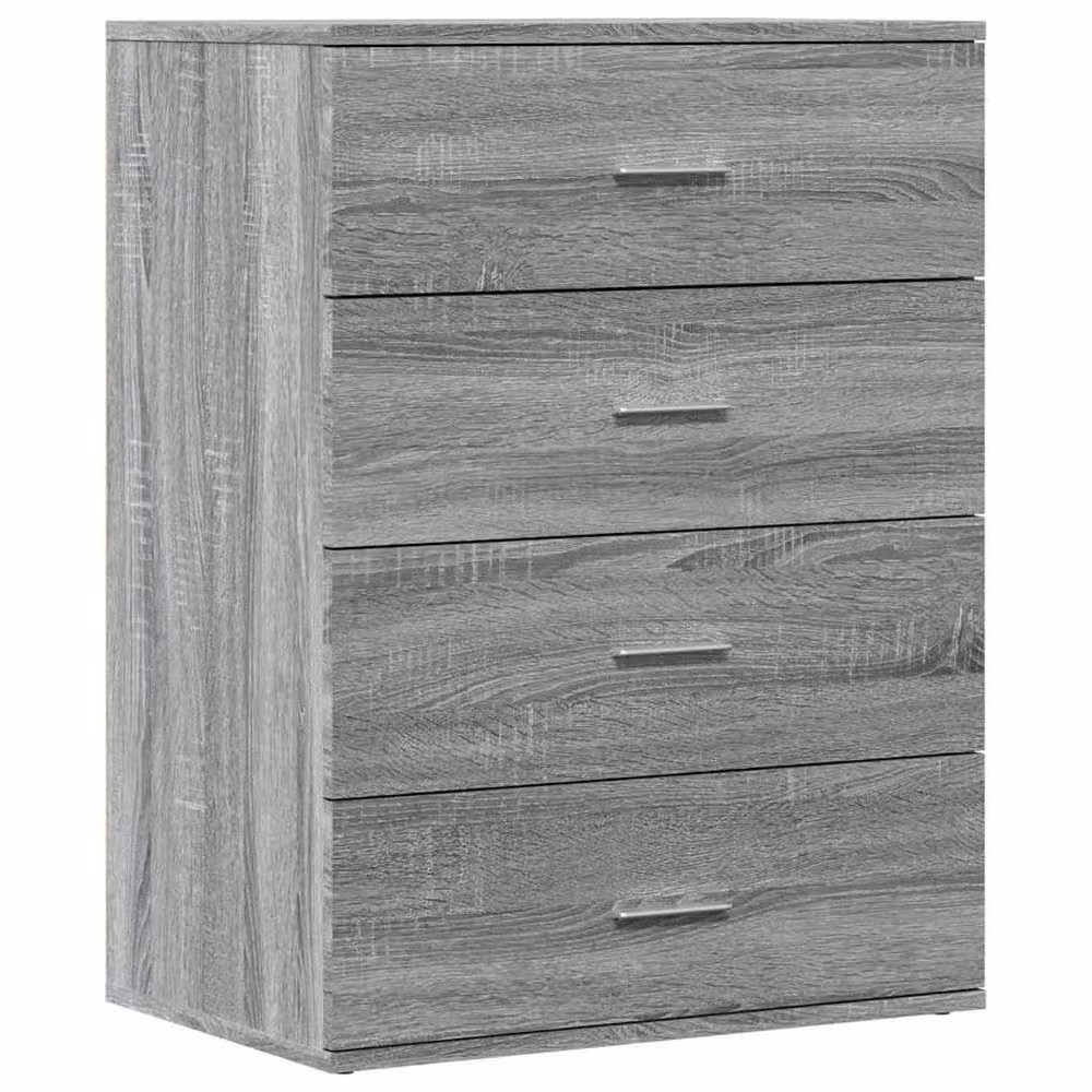 Berkfield Home Sonoma Grey Sideboard in Engineered Wood W/D/H: 60 x 39 x 80 cm – 2