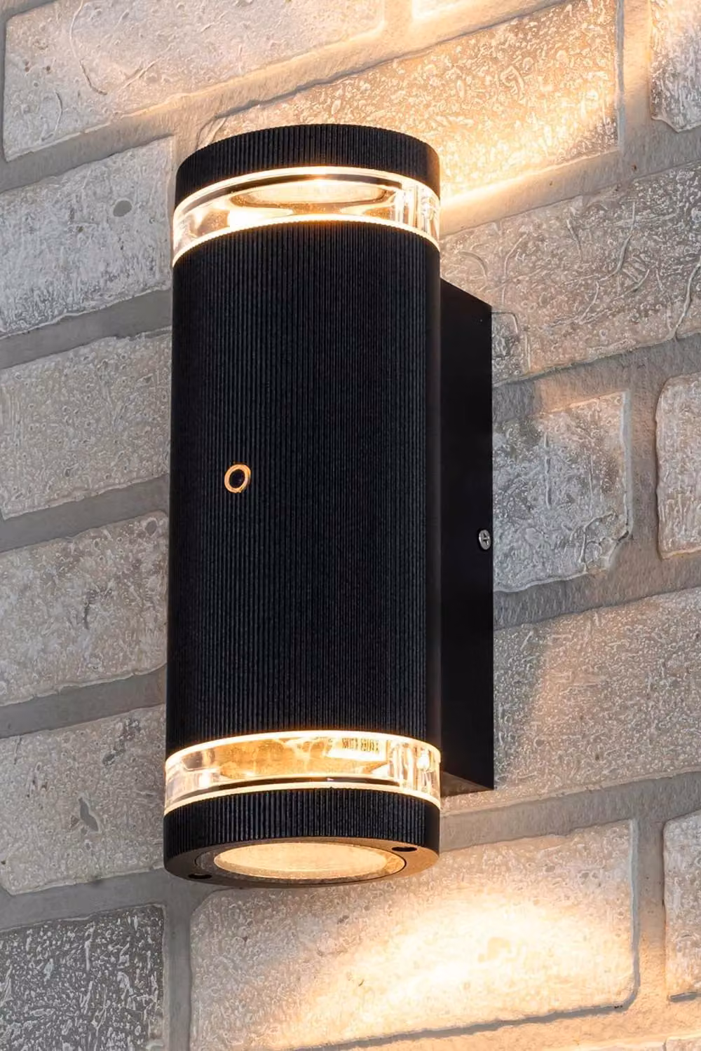 BHS Lighting Murray Up & Down Outdoor Wall Light with Dusk Sensor in Black – 3