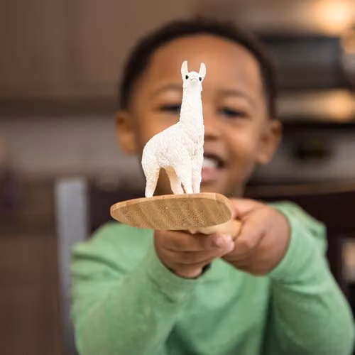 Schleich Farm World White Llama Toy Figurine – 4