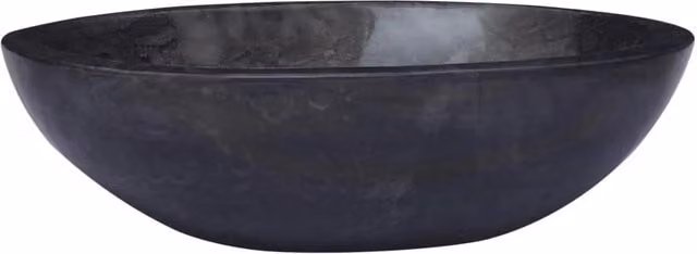 Berkfield Home Black Natural Stone Sink W: 53 cm, D: 40 cm, H: 15 cm – 1