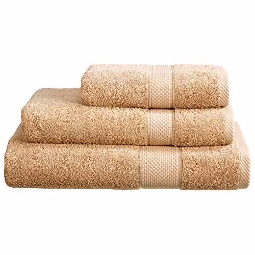 Linens Limited Turkish Cotton Face Cloth, Beige – 1