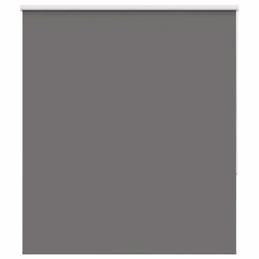 Berkfield Home Grey Blackout Roller Blind, Thermal Insulating Polyester, W: 120 cm, H: 130 cm – 2
