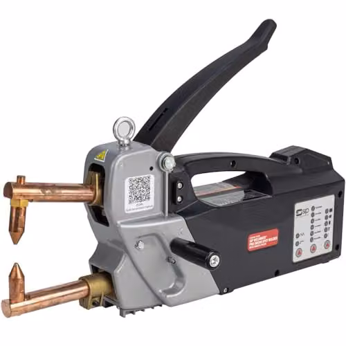SIP Weldmate Pro SW200 Electric Spot Welder with Timer and Pulse, 230V Portable Welding Machine, Silver – 1