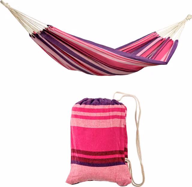 Amazonas Tahiti Ocean Candy Striped Pink Fabric Cotton-Polyester Blend Product