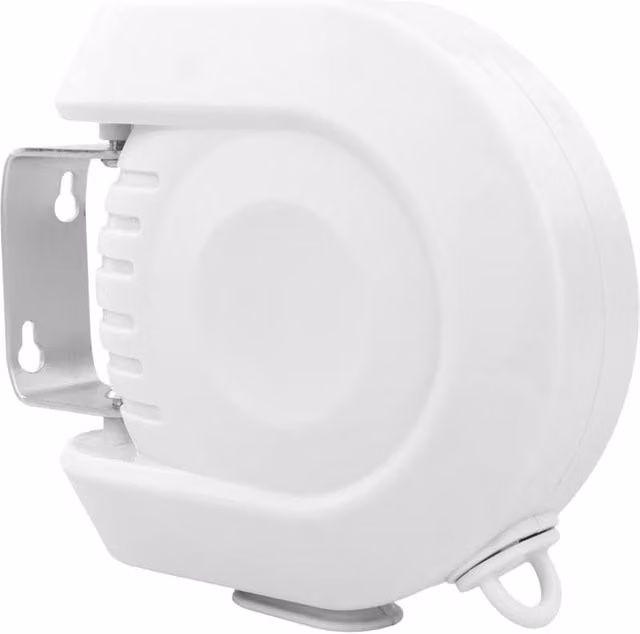 SPETLEK Retractable Single Clothes Line, 15m, White