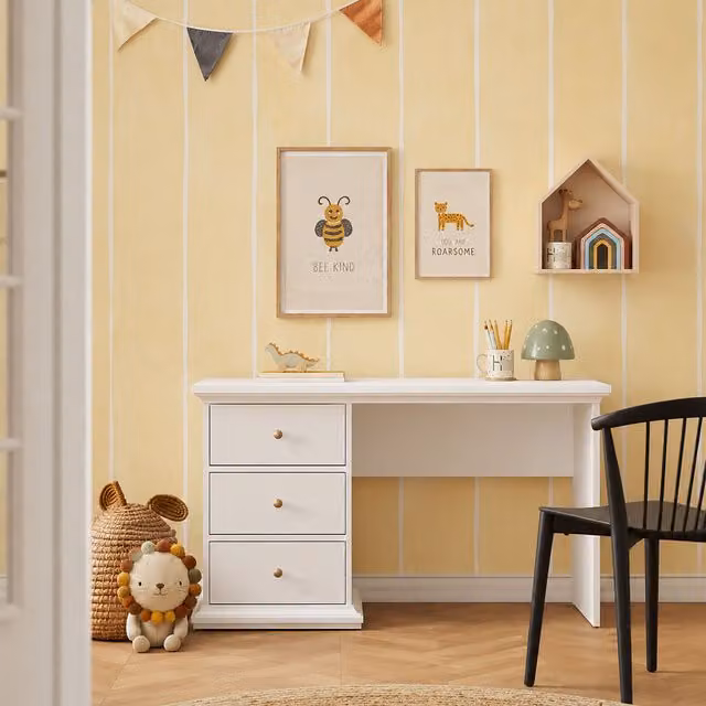 Furniture To Go Paris White Writing Desk – 1