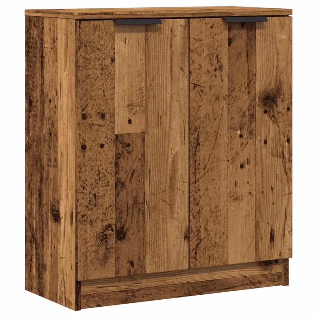 Berkfield Home Sideboard in Brown Old Wood, W/D/H: 60 x 30 x 70 cm – 2