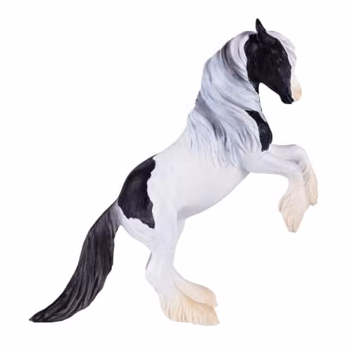MOJO Gypsy Vanner Stallion Multicolour Collectable Horse Animal Toy Figure