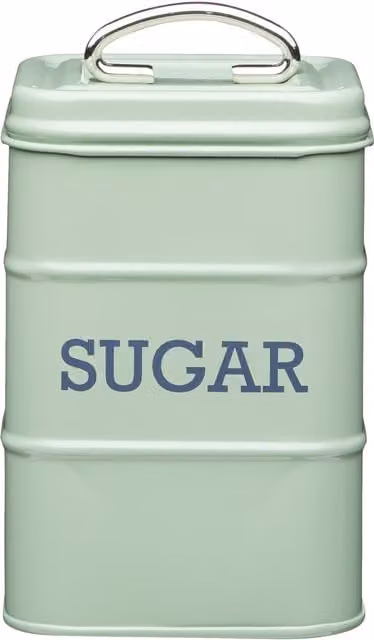 KitchenCraft Living Nostalgia Sugar Canister in Green