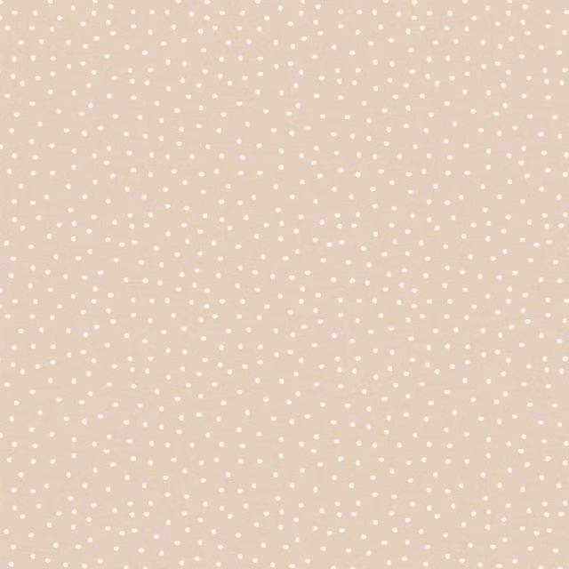 iLiv Spotty Fabric Pouffe in Beige
