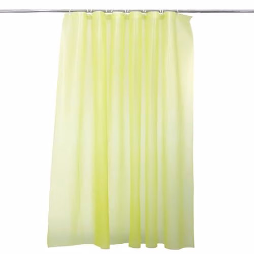 WedDecor Waterproof PEVA Shower Curtain in Green or Blue, W/D/H: 180 x 180 x 180 cm – 1