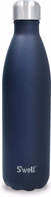 S'well Azurite Vacuum Insulated Stainless Steel Water Bottle, 750ml, Dark Blue