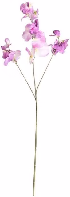 KDMD Purple Botanica Sweet Pea Floral Arrangement, 3 Pack, Height: 73 cm