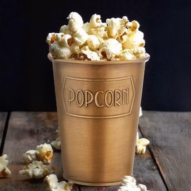 The Mia Gold Popcorn Serving Bowl – 1