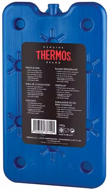 Thermos Freeze Board Screw Top Food Flask, Dark Blue, 400 g