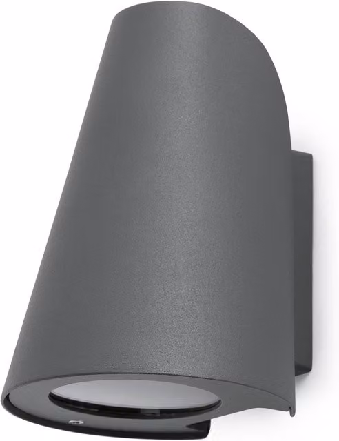Netlighting Tinia Outdoor Wall Light Dark Grey IP44 E27 – 5
