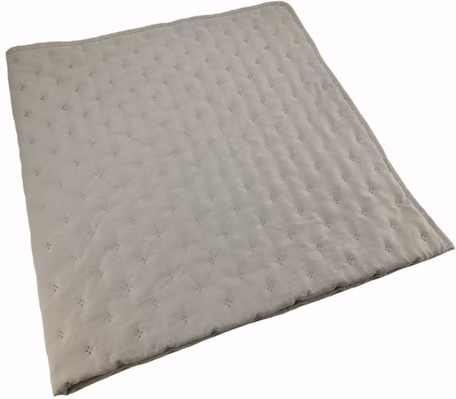 Divante Reversible Plain Grey Bedspread