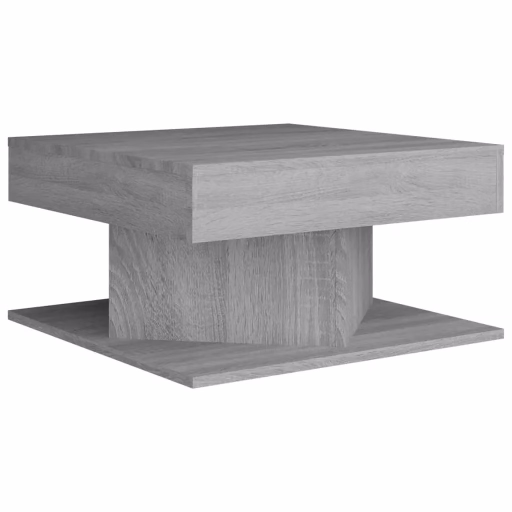 Berkfield Home Grey Sonoma Coffee Table, W/D/H: 57 x 57 x 30 cm – 2