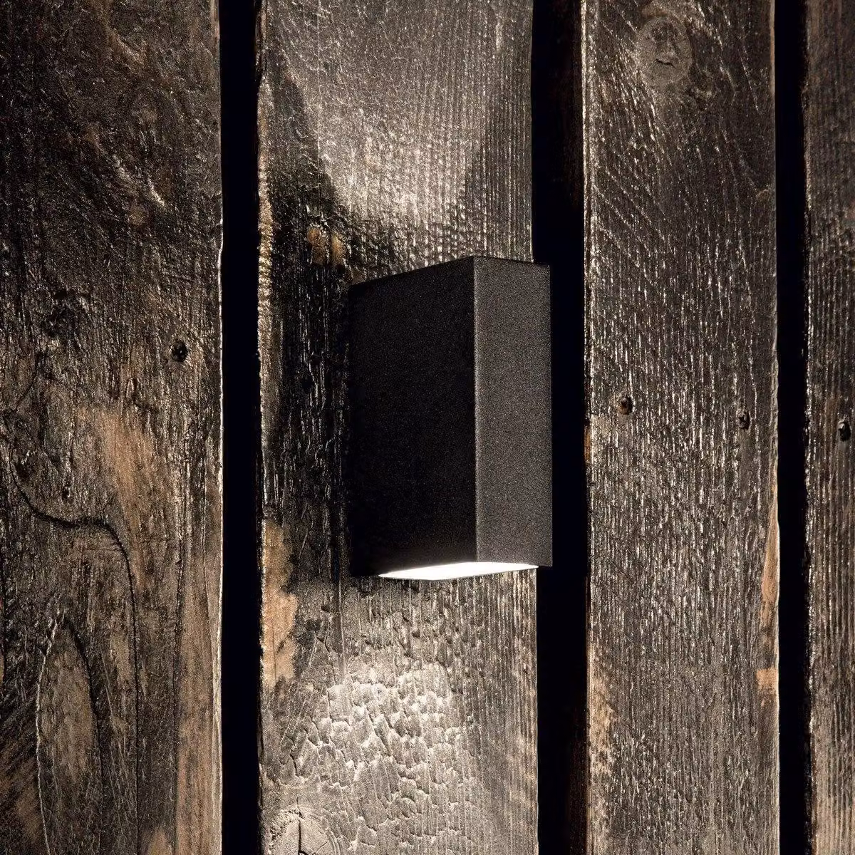 Netlighting Tetris 2 Light Outdoor Up Down Wall Light, Anthracite Black, IP44, G9 – 2