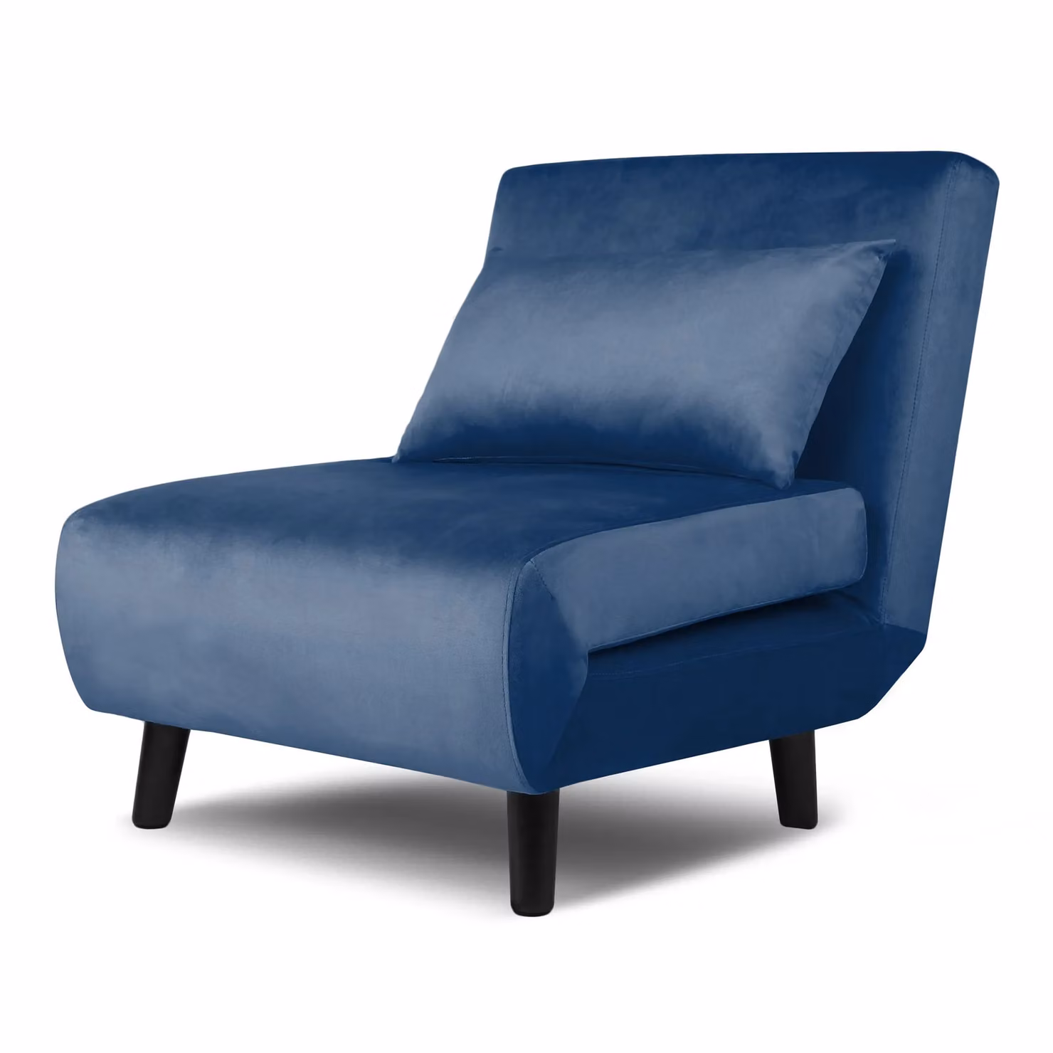 Home Garden Direct Aurora Single Bed Chair Sofa in Blue Velvet – 3