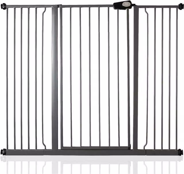 Bettacare Extendable Child and Pet Gate in Grey for Doors and Stairs