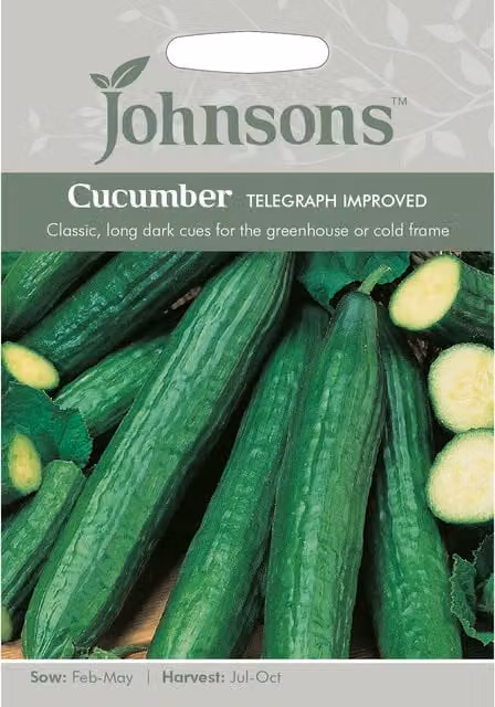 Johnsons Telegraph Improved Cucumber Vegetable Seeds