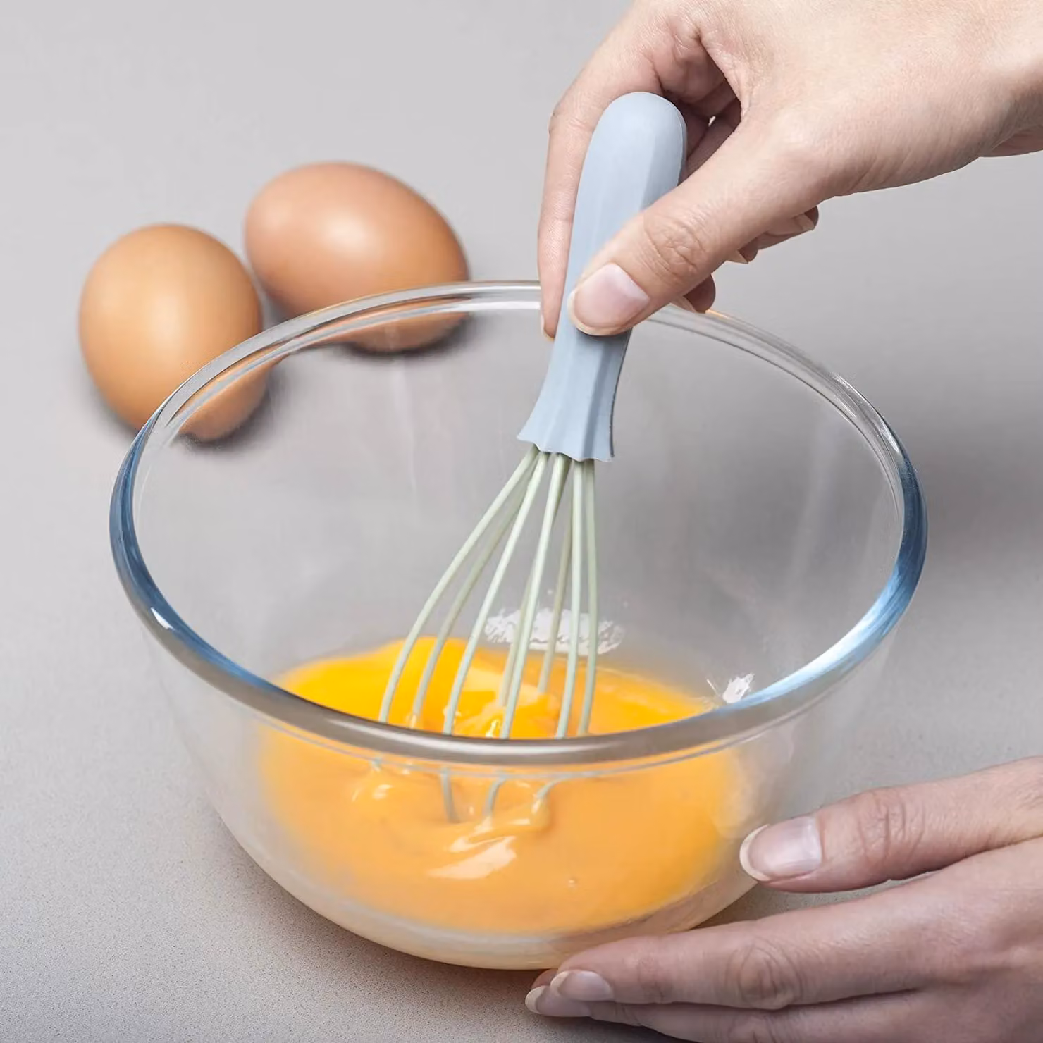 Zeal Silicone and Stainless Steel Mini Round Balloon Whisk in Blue – 2