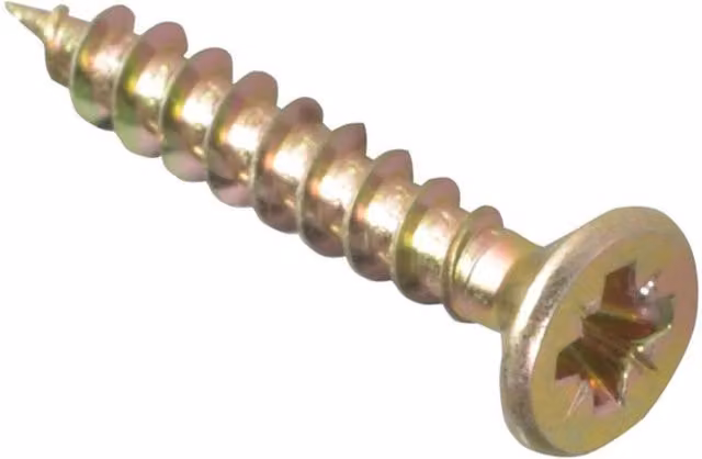 Forgefix Multi-Purpose Pozi Countersunk Zinc Plated Screws, Grey, 4.0 x 25mm