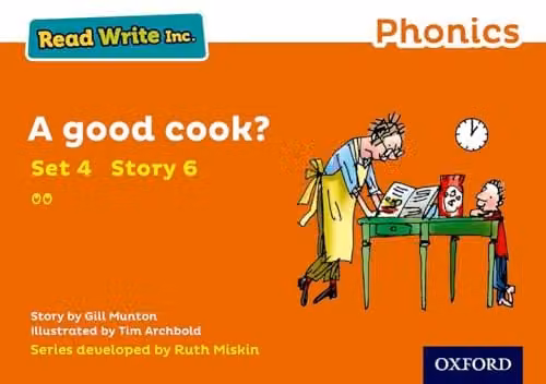 Read Write Inc. Phonics A Good Cook? Orange Set 4 Storybook 6 by Oxford University Press – 1