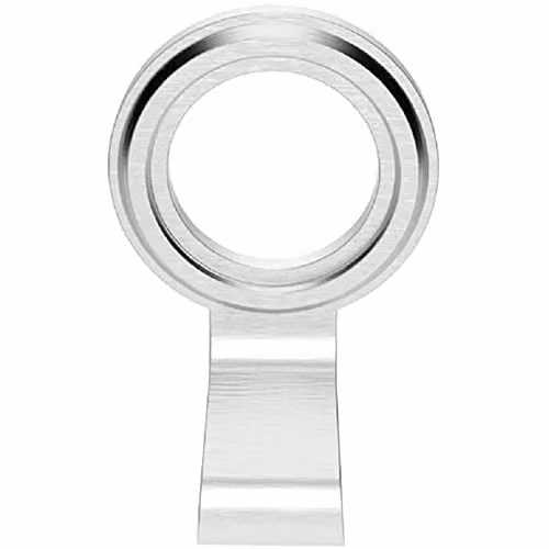Loops Large Cylinder Latch Pull Night Latch Handle in Silver and Multicolour, 76 x 45 mm
