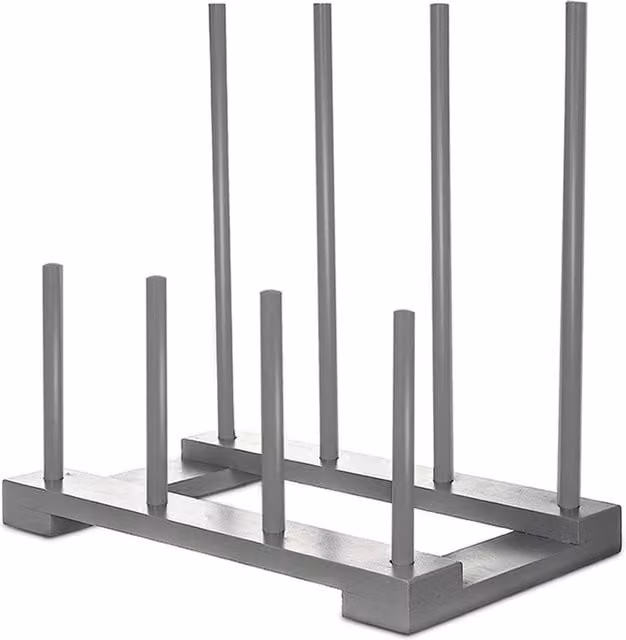 Havendro 4 Pair Metal Boot Rack in Grey for Indoor and Outdoor Use