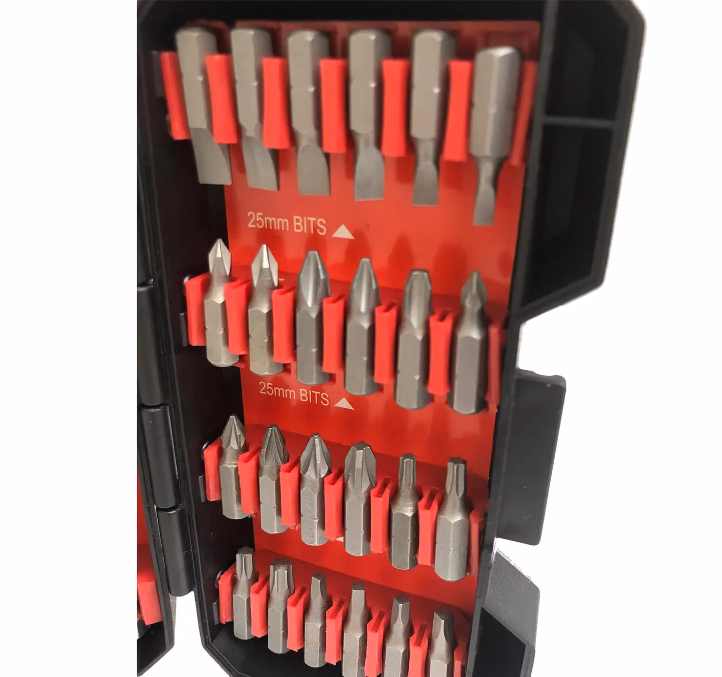 Lumberjack 29 Piece Multi-functional Screwdriver Bit Set in Red – 2