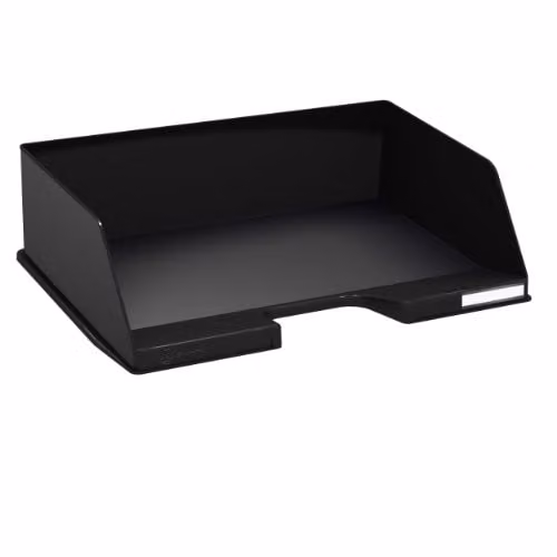 Exacompta Maxi Landscape A4 Letter Tray Combo in Black – 1