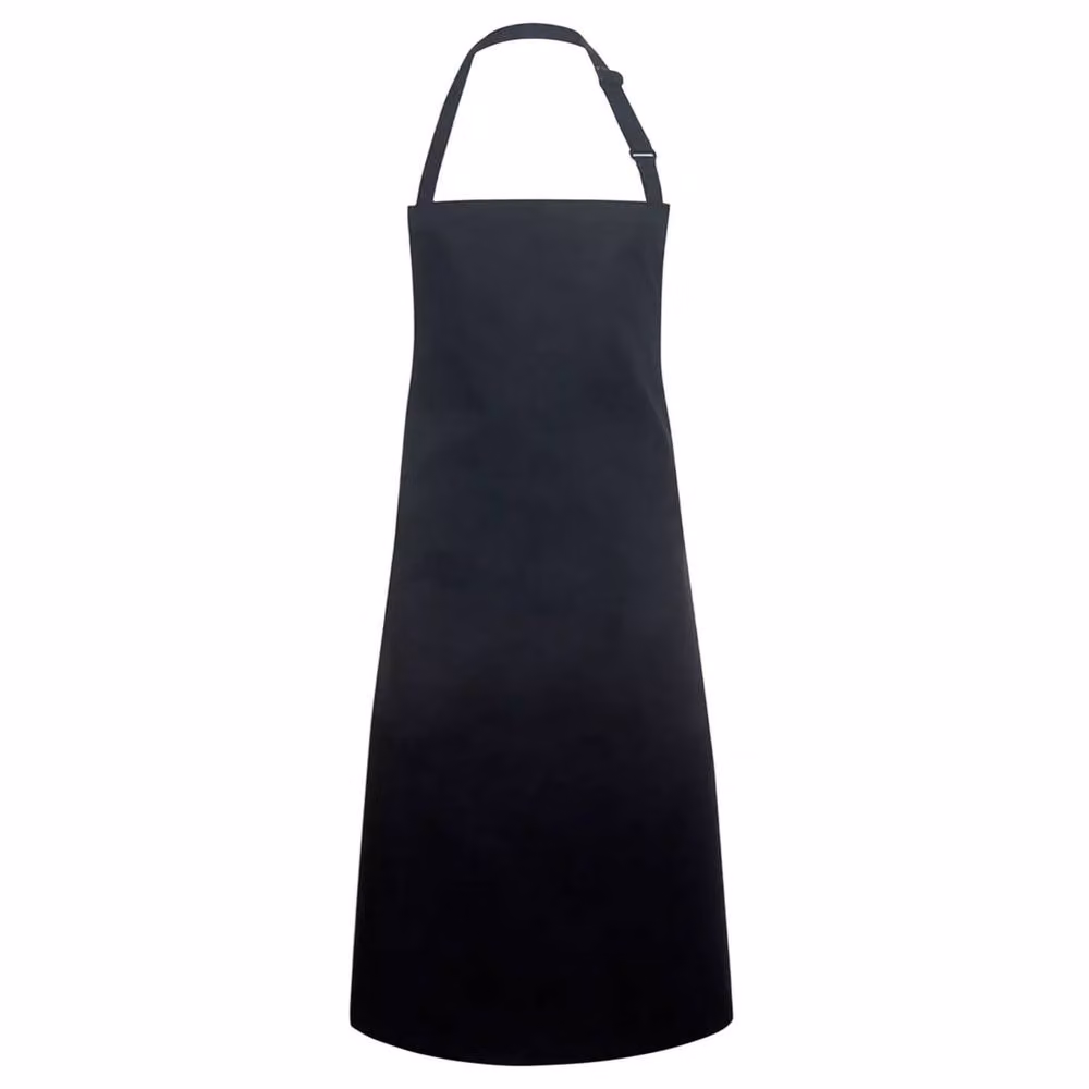 Karlowsky Basic Adult Bib Apron in Black – 2