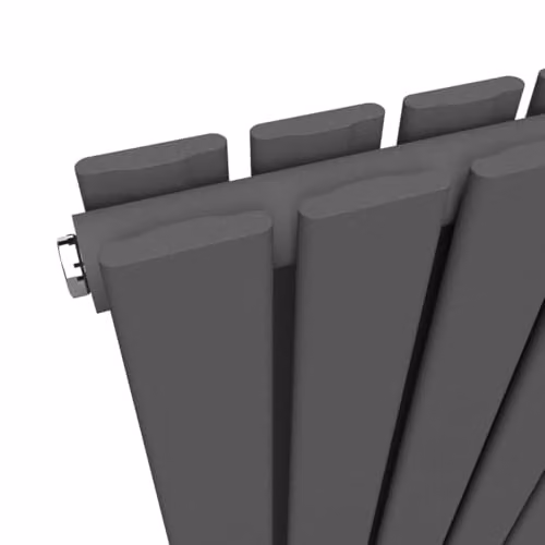 Lux Heat Anthracite Grey Flat Vertical Double Panel Designer Radiator H 160 cm x W 42 cm – 5