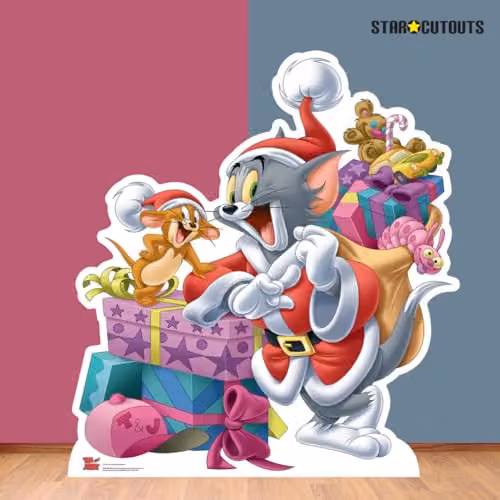 Star Cutouts SC4181 Tom and Jerry Small Multicolour Cardboard Tabletop Cutout – 3