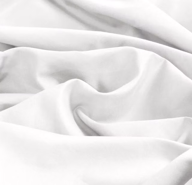 NewEdgeBlinds Lyla Microfibre Fitted Sheet, White, W/D/H: 140 x 200 cm