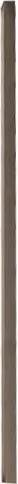 Ecoscape Composite Balustrade Spindle in Walnut Brown, W: 5.4 cm, H: 90 cm