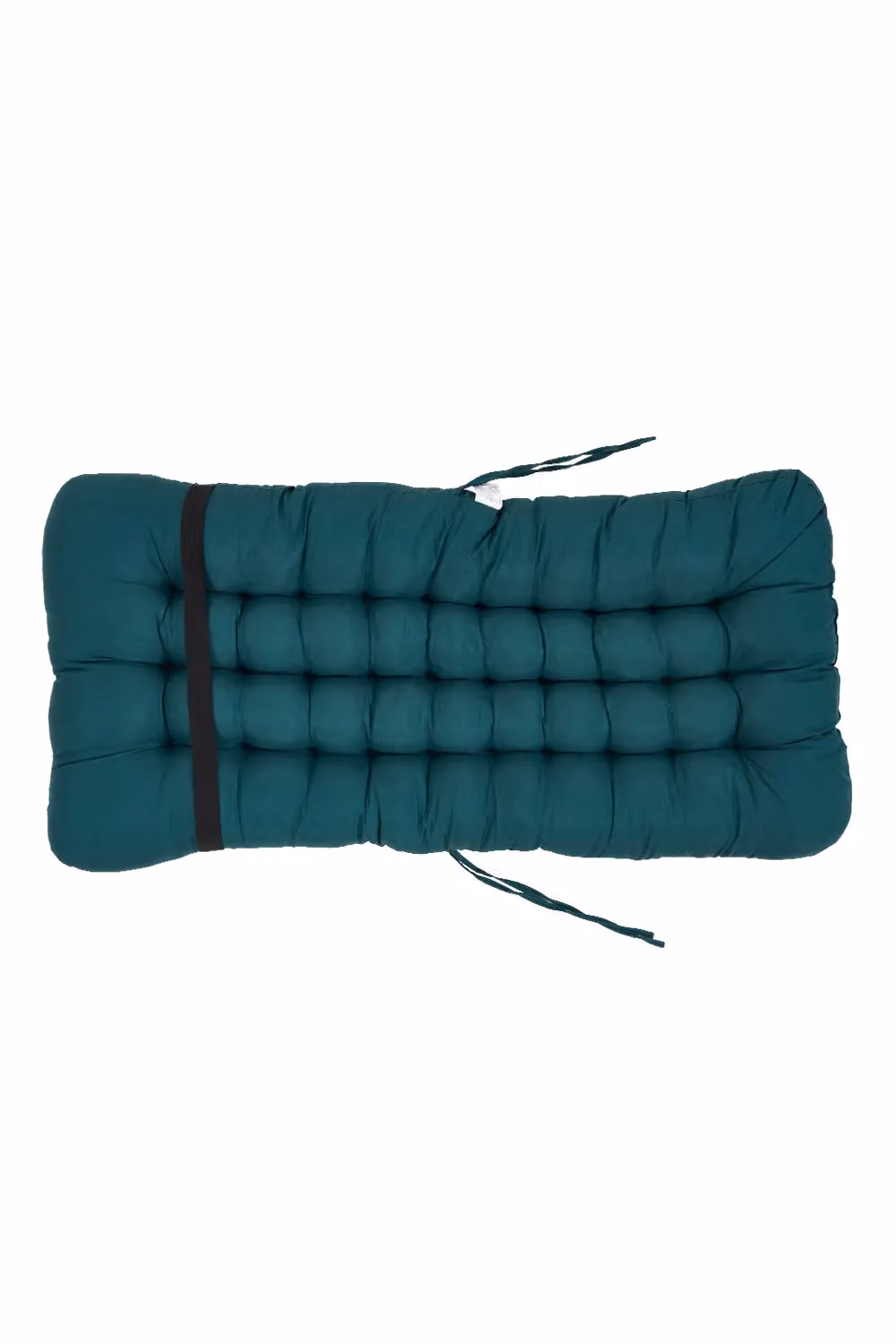 Living and Home Green Rectangular Chair Cushion with Elastic and Tie Straps – 7