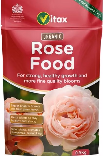 Vitax Organic Rose Food Slow Release 900g