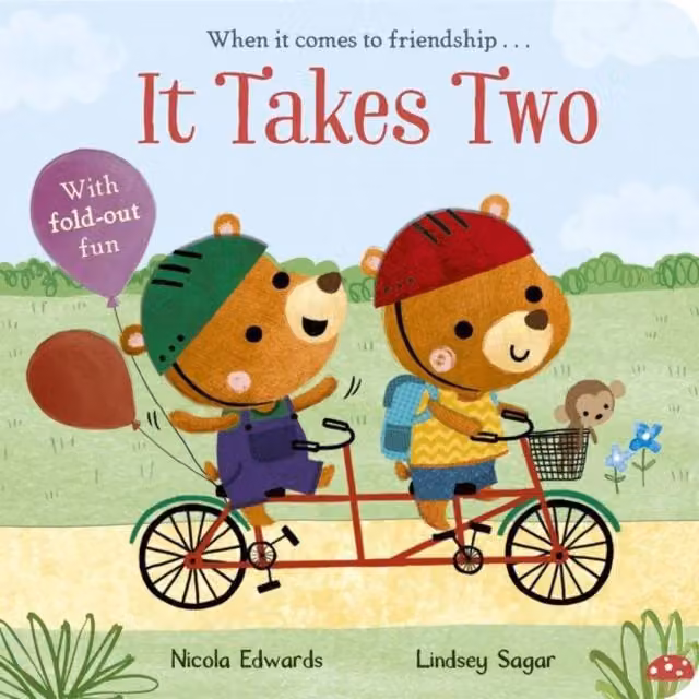 Nicola Edwards It Takes Two Multicolour Cardboard Board Book